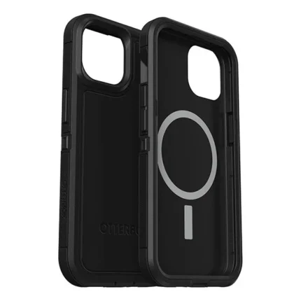 כיסוי לאייפון חזק שחור OtterBox Defender XT תומך MagSafe