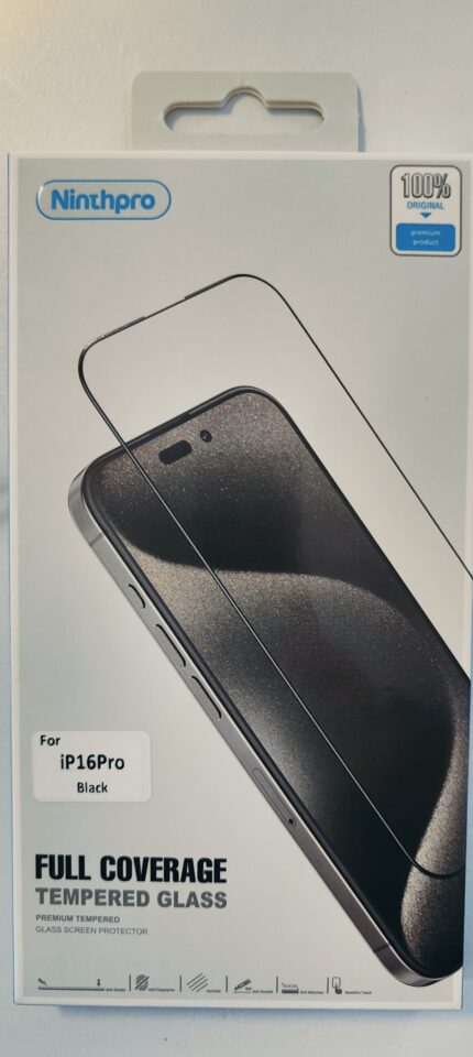 מגן מסך  IPHONE 16 PRO   תוצרת NINTHPRO XO