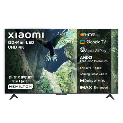 טלוויזיה ''55 QD-Mini LED 4K שיאומי דגם Xiaomi TV S Mini